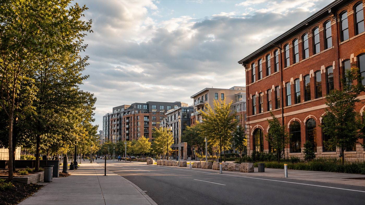 Waterloo Region residential streetscape