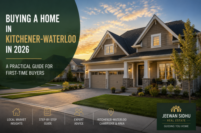Buying a Home in Kitchener-Waterloo in 2026:  A Practical Guide for First-Time Buyers