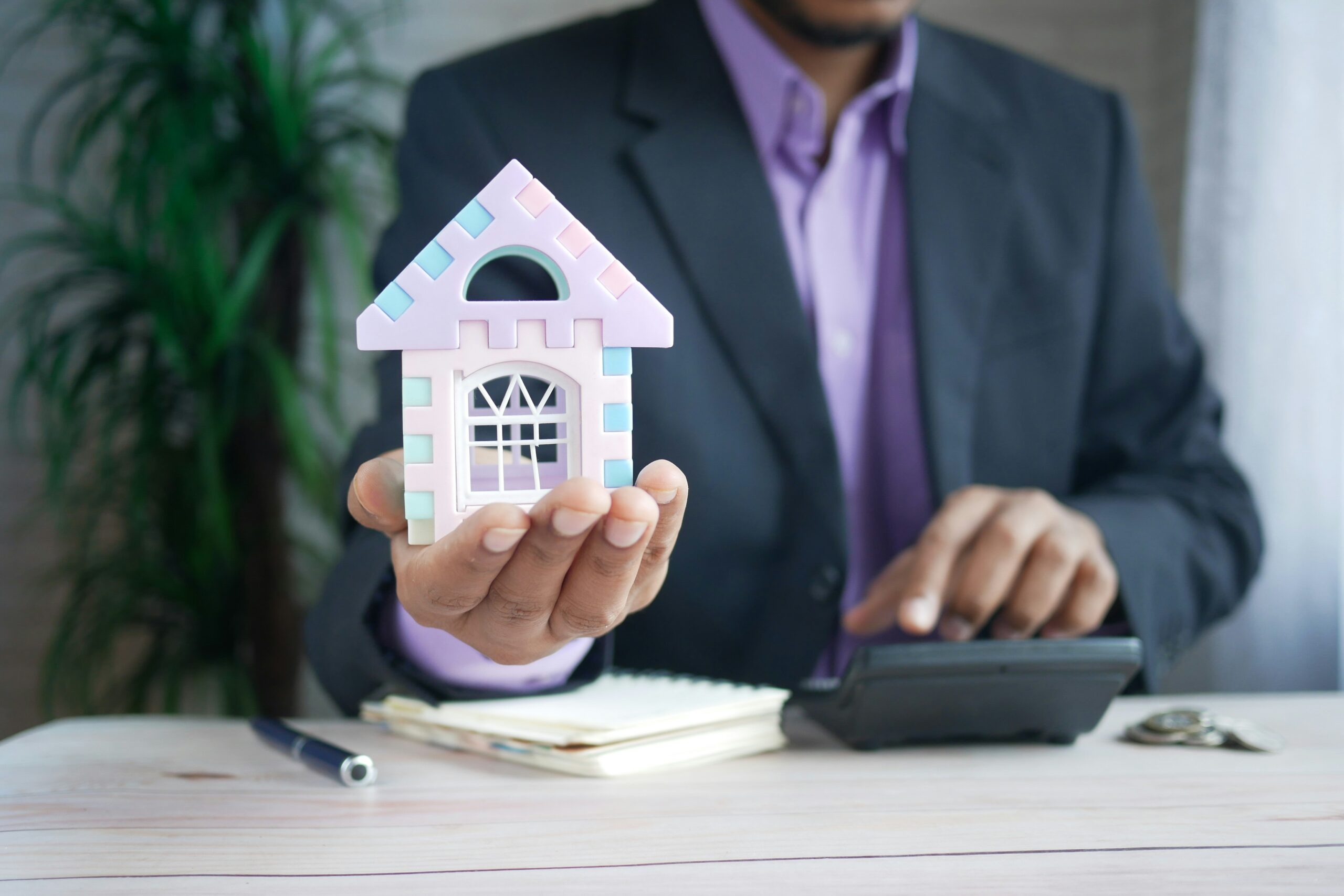 Planning documents and calculator for a property decision